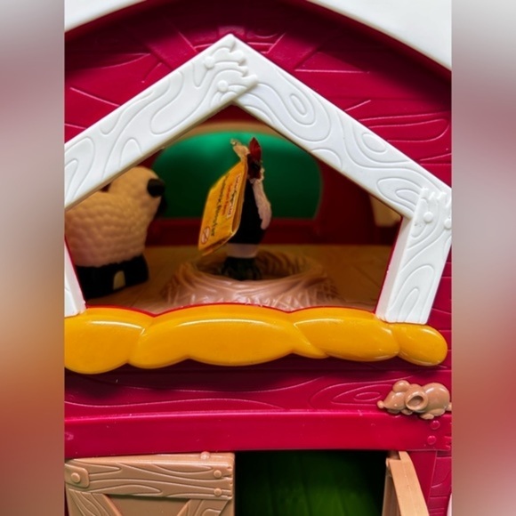 Big Red Barn - Animal Farm Playset for Toddlers 3 Years Up Dark Red By Battat - Picture 10 of 16